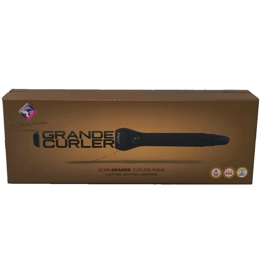 ROYALE - grande curler wand 32MM limited edition series NEW IN BOX original $300